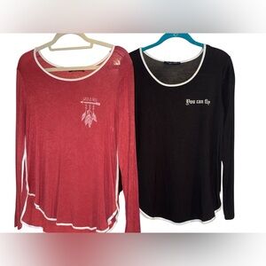 Raggs II Riches Long Sleeve Bundle of 2, Size Small